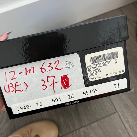 Gianni Versace Vintage Leather Ballet Bow Heels - Picture 10 of 12